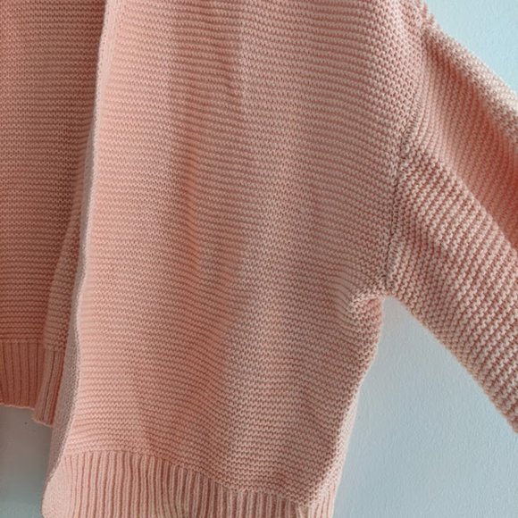 Wild Fable Peach Knit Batwing Cardigan Size XXL - Picture 5 of 9